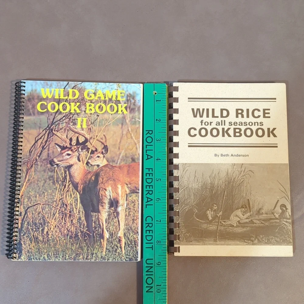 Wild Game Spiral 1986 Wild Rice Spiral 1994 Cook Books
